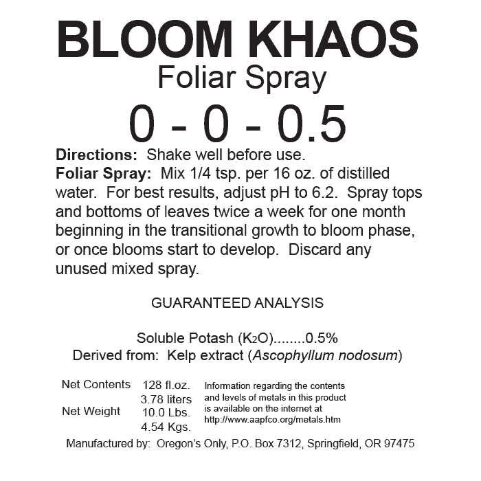 Bloom khaos back 1