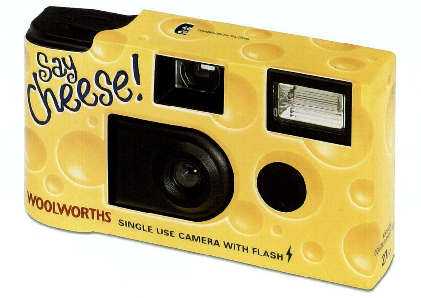 Cheesy camera