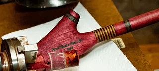 Home made wooden pipes